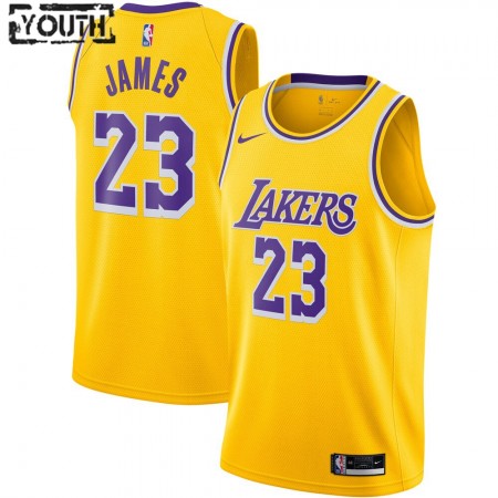 Kinder NBA Los Angeles Lakers Trikot LeBron James 23 Nike 2020-2021 Icon Edition Swingman